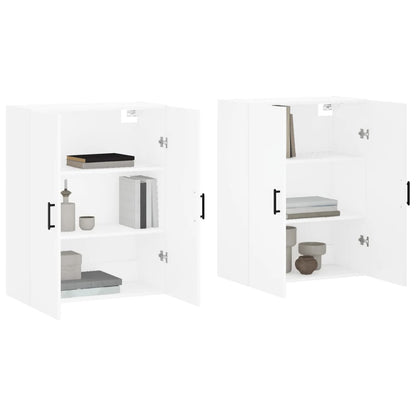vidaXL Wall Mounted Cabinets 2 pcs White 69,5x34x90 cm