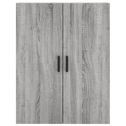 vidaXL Wall Mounted Cabinets 2 pcs Grey Sonoma 69.5x34x90 cm