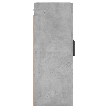vidaXL Wall Mounted Cabinets 2 pcs Concrete Grey 69.5x34x90 cm