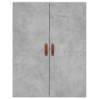 vidaXL Highboard Concrete Grey 69,5x34x180 cm Engineered Wood