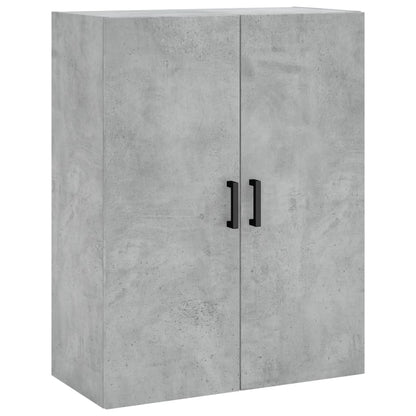 vidaXL Highboard Concrete Grey 69,5x34x180 cm Engineered Wood