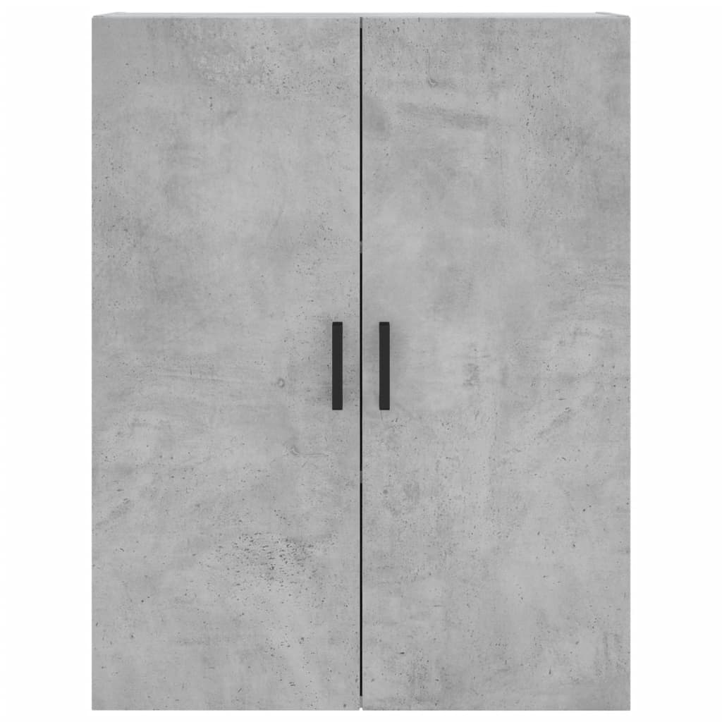 vidaXL Highboard Concrete Grey 69,5x34x180 cm Engineered Wood