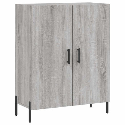 vidaXL Highboard Grey Sonoma 69,5x34x180 cm Engineered Wood