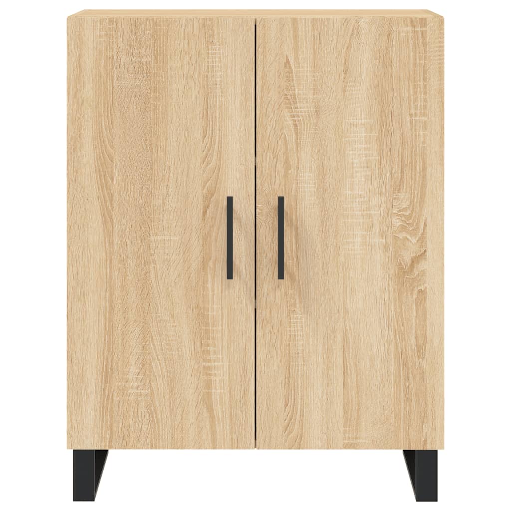 vidaXL Highboard Sonoma Oak 69.5x34x180 cm Engineered Wood