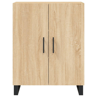 vidaXL Highboard Sonoma Oak 69.5x34x180 cm Engineered Wood