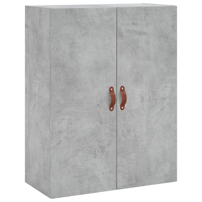 vidaXL Highboard Concrete Grey 69,5x34x180 cm Engineered Wood