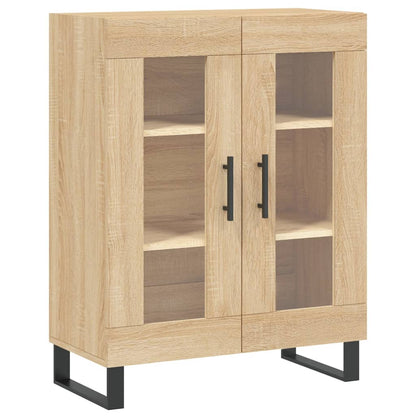 vidaXL Highboard Sonoma Oak 69,5x34x180 cm Engineered Wood