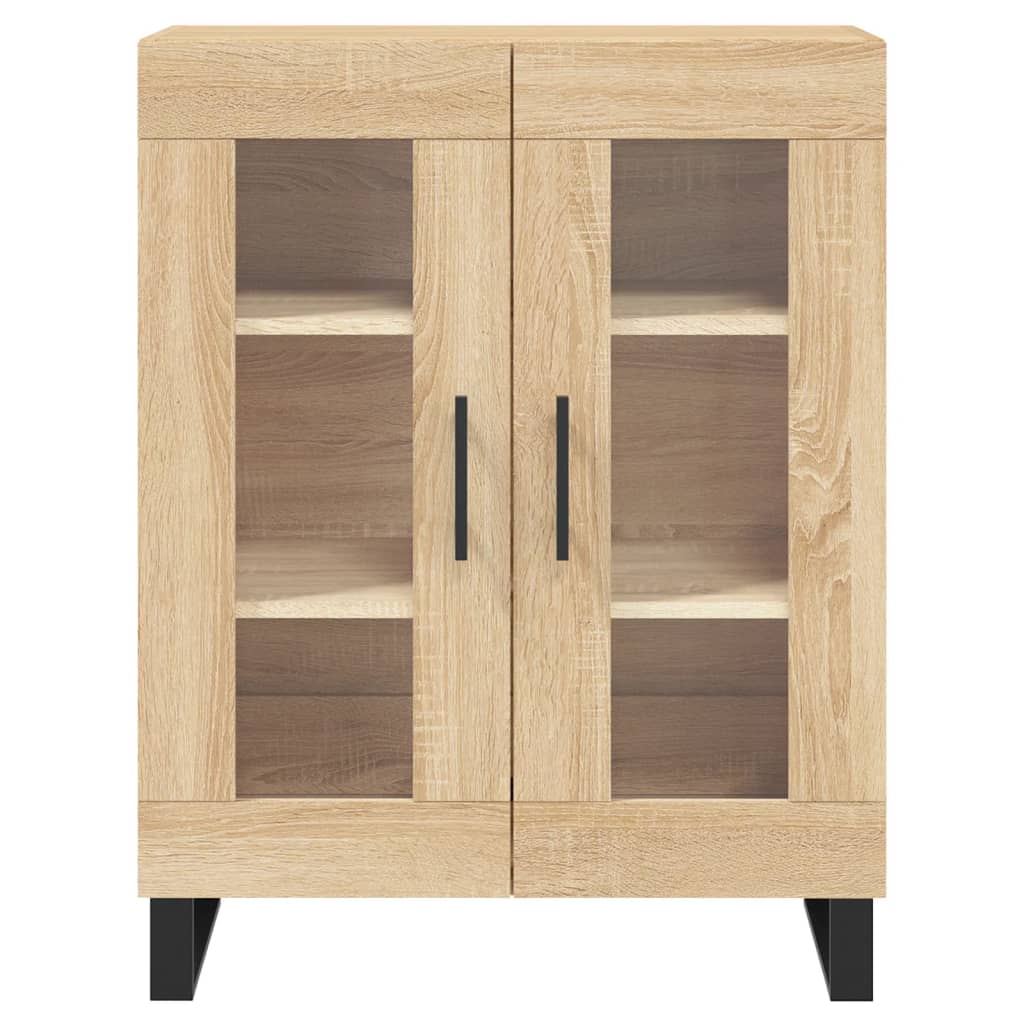 vidaXL Highboard Sonoma Oak 69,5x34x180 cm Engineered Wood