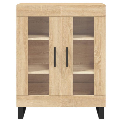 vidaXL Highboard Sonoma Oak 69,5x34x180 cm Engineered Wood