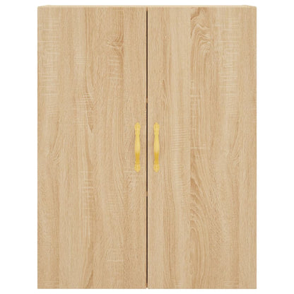 vidaXL Highboard Sonoma Oak 69.5x34x180 cm Engineered Wood