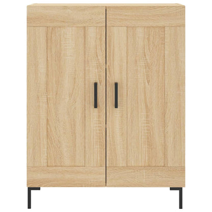 vidaXL Highboard Sonoma Oak 69.5x34x180 cm Engineered Wood