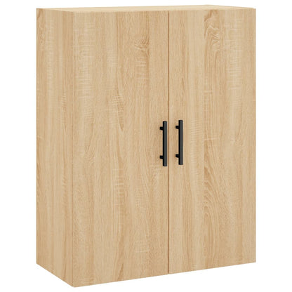 vidaXL Highboard Sonoma Oak 69,5x34x180 cm Engineered Wood