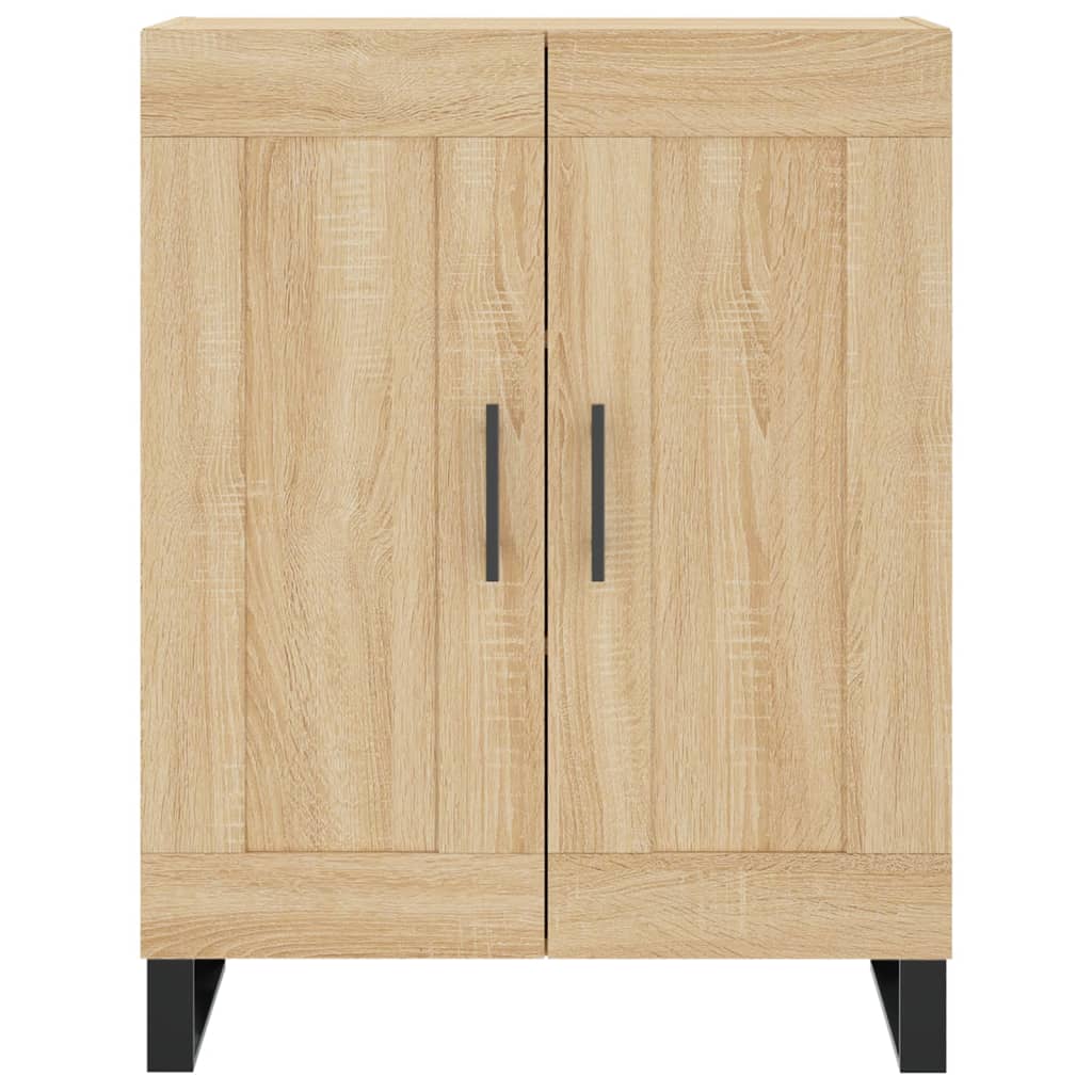 vidaXL Highboard Sonoma Oak 69,5x34x180 cm Engineered Wood