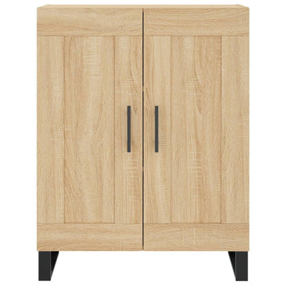 vidaXL Highboard Sonoma Oak 69,5x34x180 cm Engineered Wood