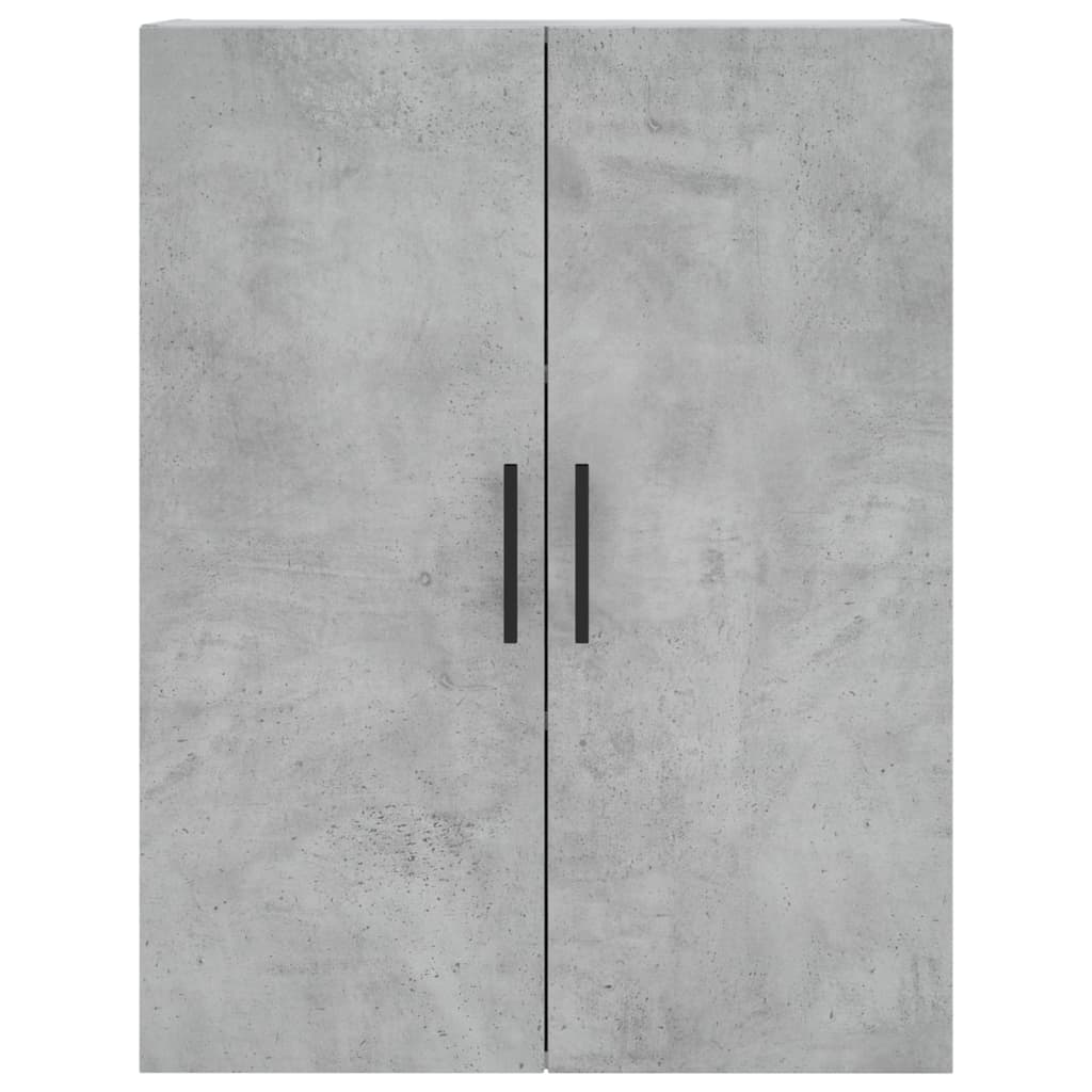 vidaXL Highboard Concrete Grey 69.5x34x180 cm Engineered Wood