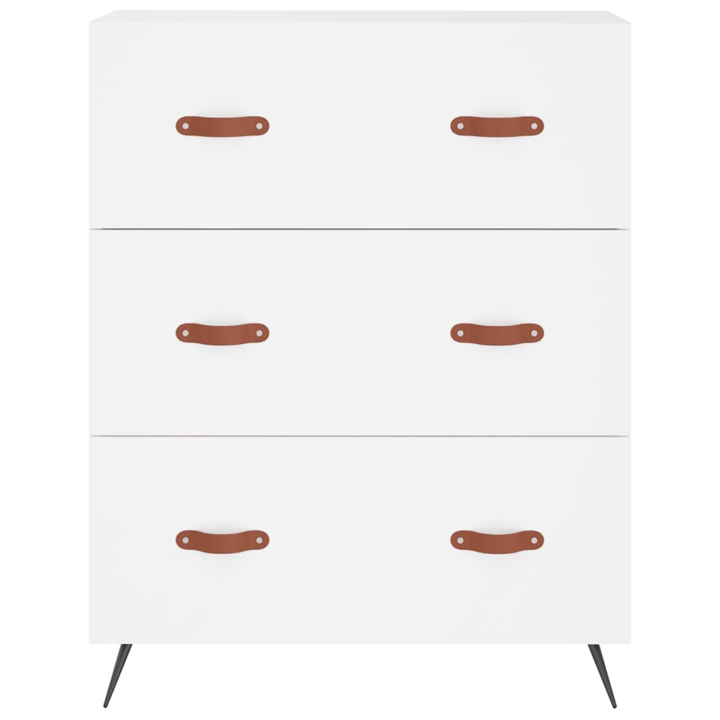 vidaXL Highboard White 69.5x34x180 cm Engineered Wood