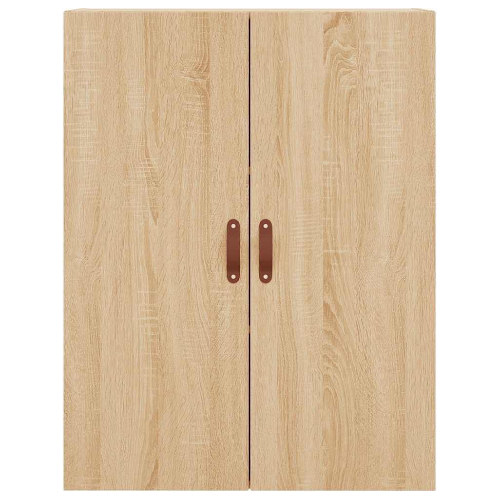 vidaXL Highboard Sonoma Oak 69.5x34x180 cm Engineered Wood