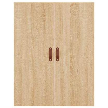 vidaXL Highboard Sonoma Oak 69,5x34x180 cm Engineered Wood