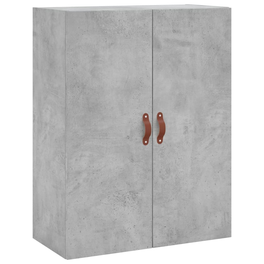 vidaXL Highboard Concrete Grey 69,5x34x180 cm Engineered Wood