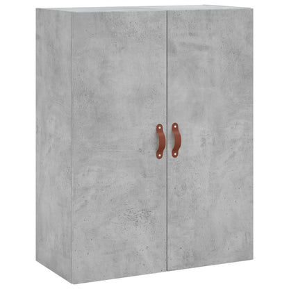 vidaXL Highboard Concrete Grey 69,5x34x180 cm Engineered Wood