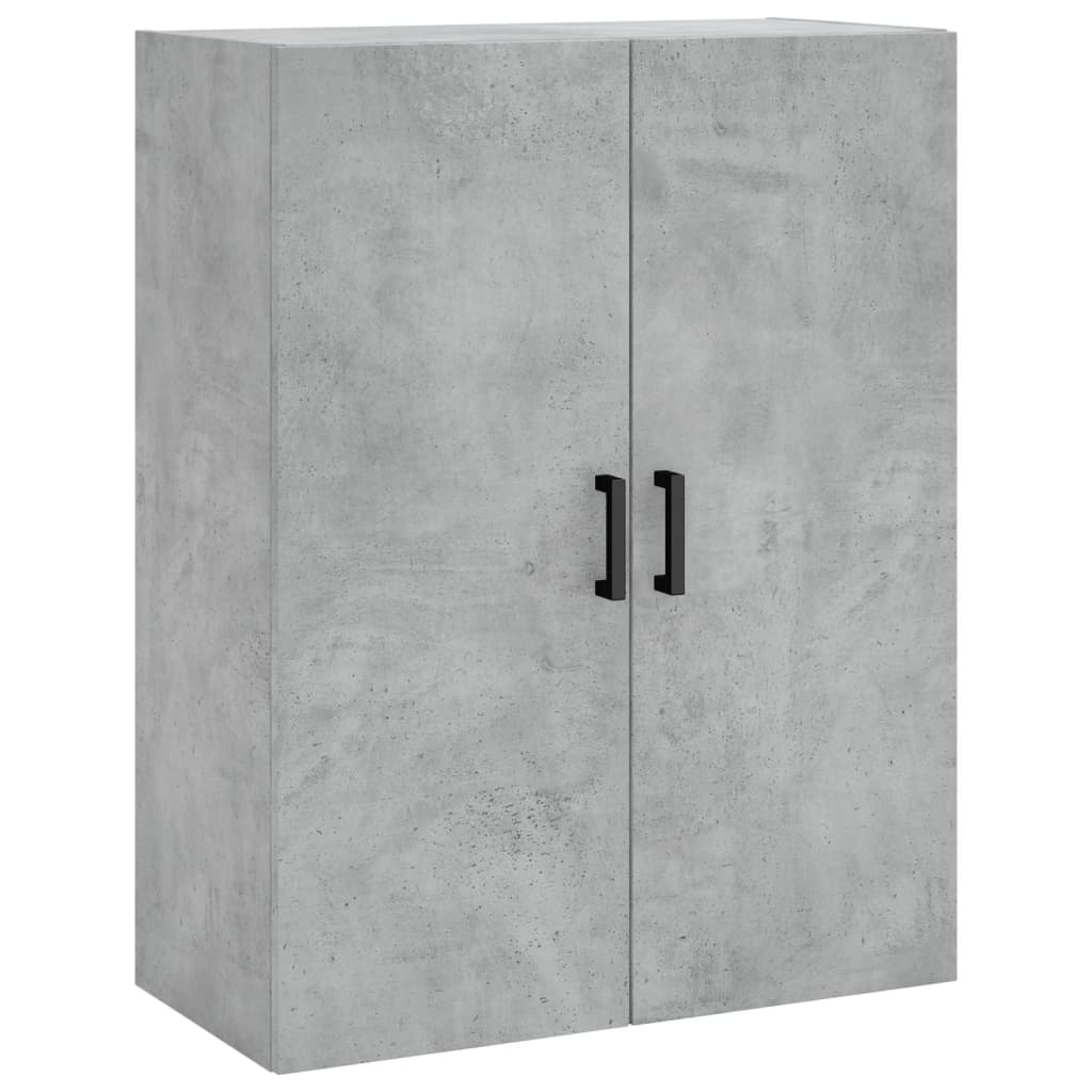 vidaXL Highboard Concrete Grey 69,5x34x180 cm Engineered Wood