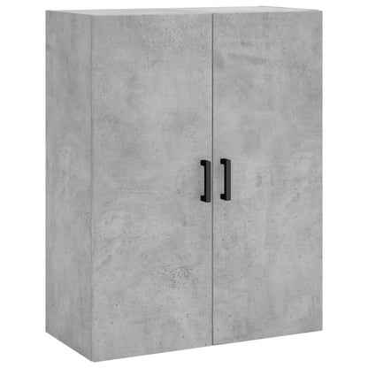 vidaXL Highboard Concrete Grey 69,5x34x180 cm Engineered Wood