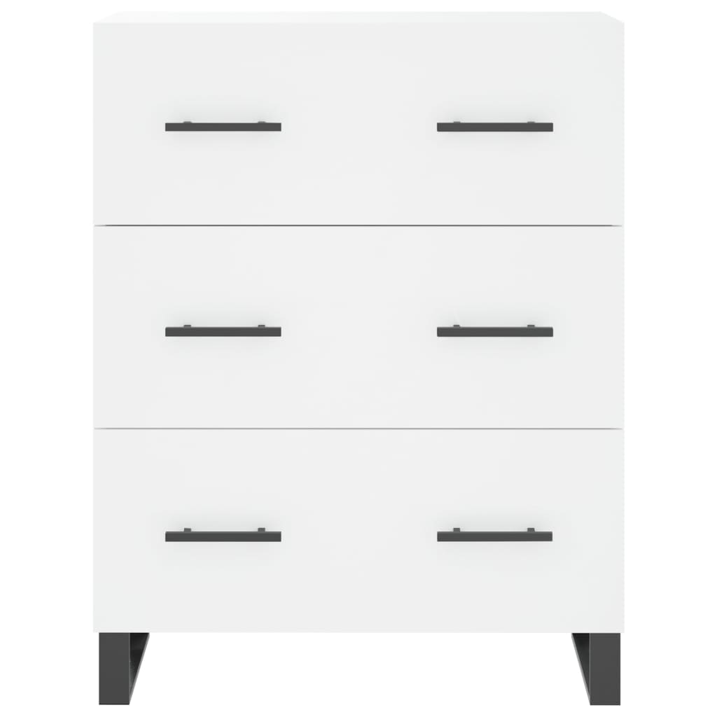 vidaXL Highboard White 69,5x34x180 cm Engineered Wood