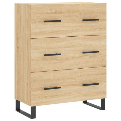 vidaXL Highboard Sonoma Oak 69,5x34x180 cm Engineered Wood