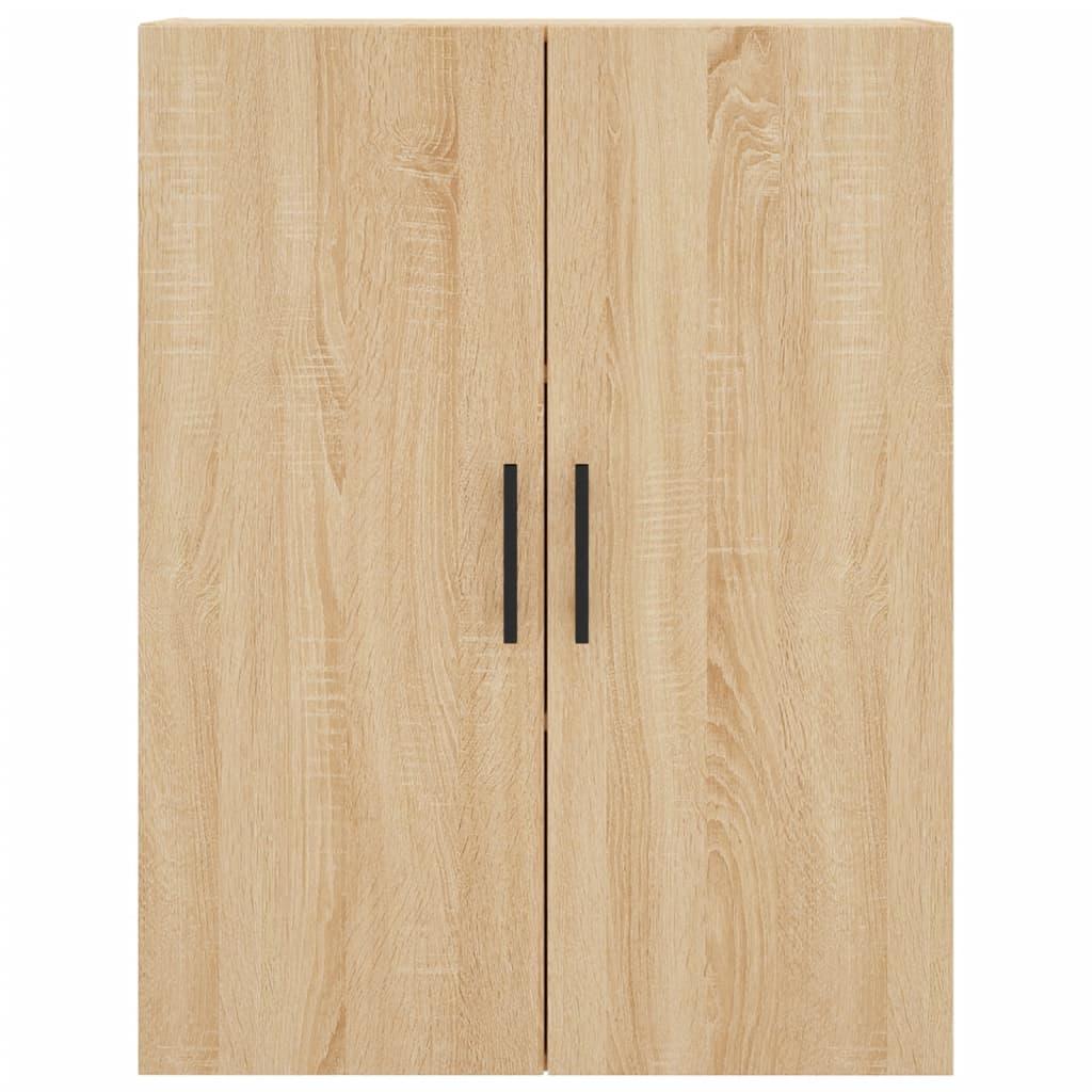 vidaXL Highboard Sonoma Oak 69.5x34x180 cm Engineered Wood