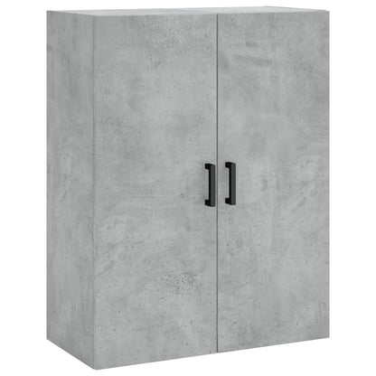 vidaXL Highboard Concrete Grey 69,5x34x180 cm Engineered Wood