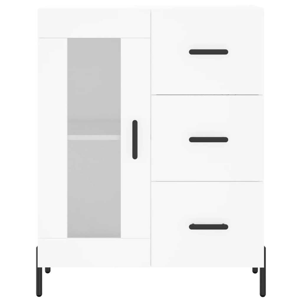 vidaXL Highboard White 69,5x34x180 cm Engineered Wood