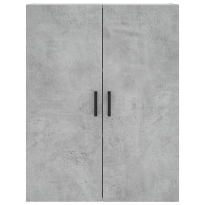 vidaXL Highboard Concrete Grey 69,5x34x180 cm Engineered Wood