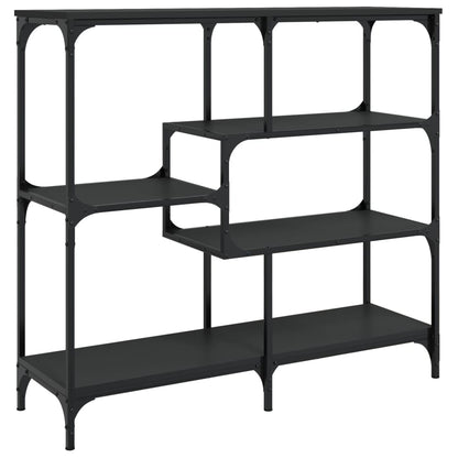 vidaXL Console Table Black 103x32x95 cm Engineered Wood