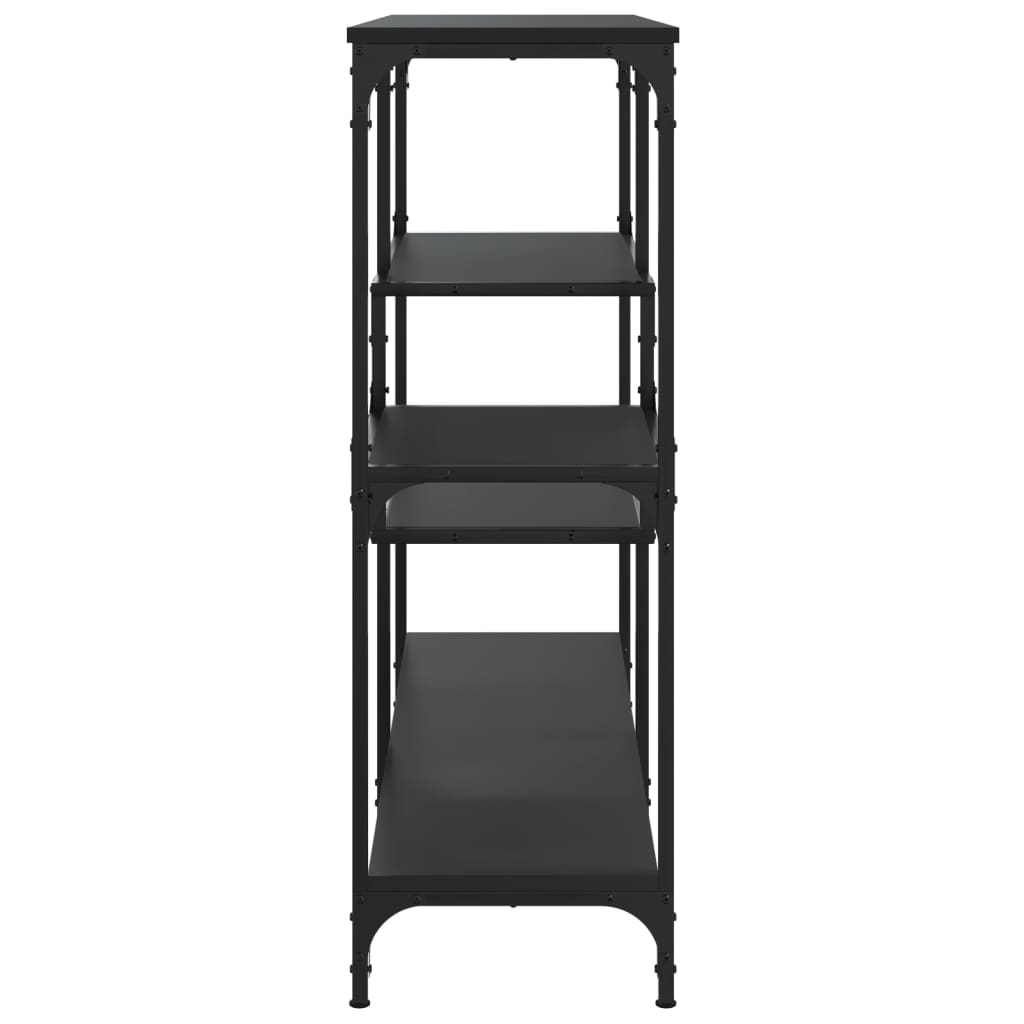 vidaXL Console Table Black 103x32x95 cm Engineered Wood