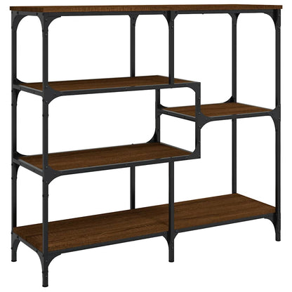 vidaXL Console Table Brown Oak 103x32x95 cm Engineered Wood