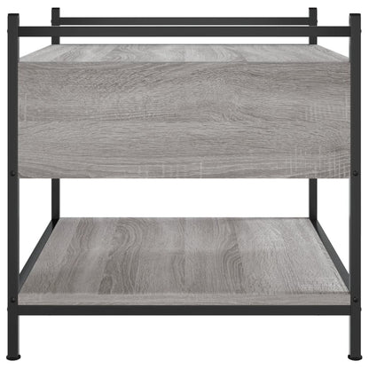 vidaXL Coffee Table Grey Sonoma 50x50x50 cm Engineered Wood