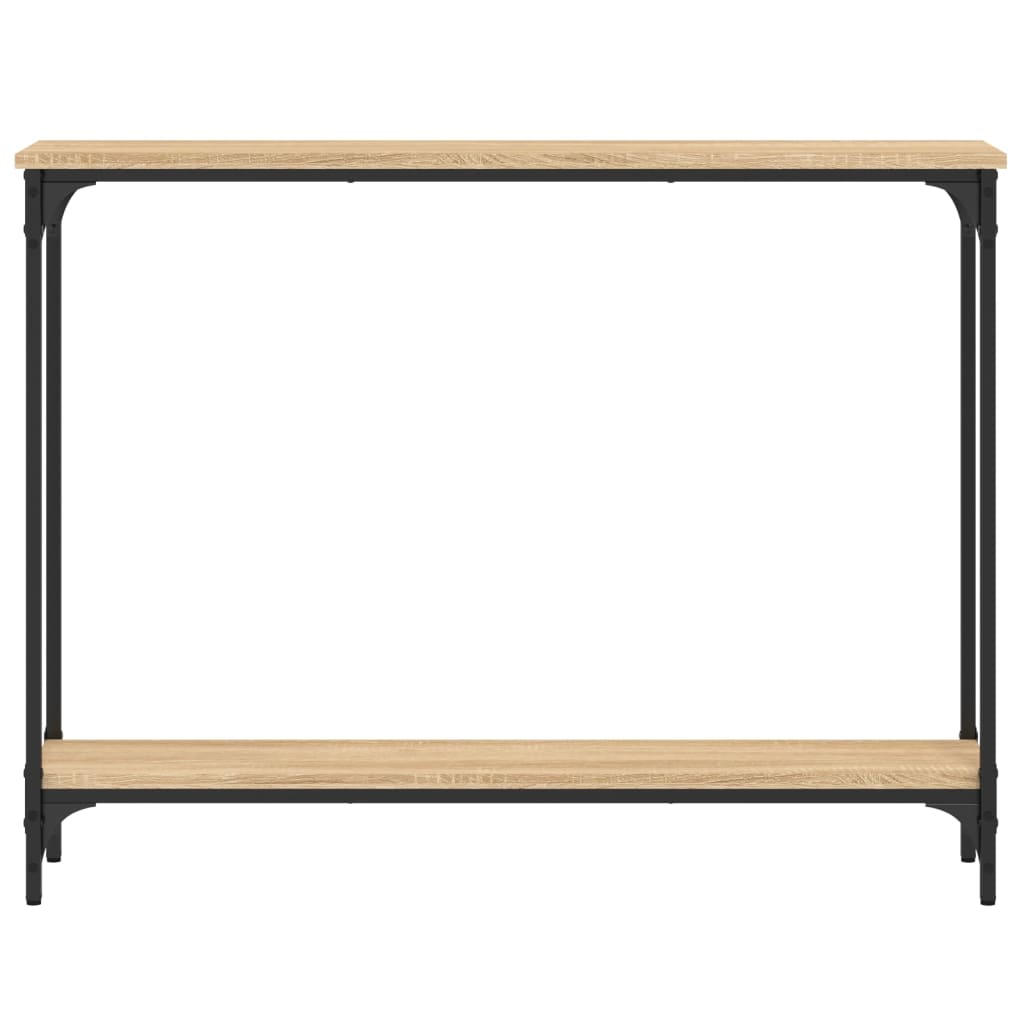 vidaXL Console Table Sonoma Oak 100x22,5x75 cm Engineered Wood