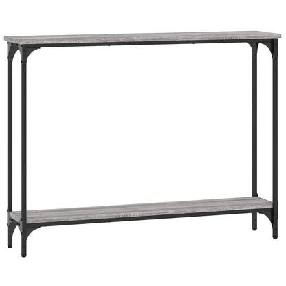 vidaXL Console Table Grey Sonoma 100x22,5x75 cm Engineered Wood