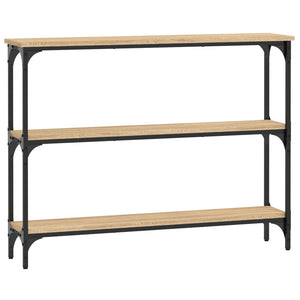 vidaXL Console Table Sonoma Oak 100x22.5x75 cm Engineered Wood
