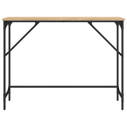 vidaXL Console Table Sonoma Oak 100x32x75 cm Engineered Wood