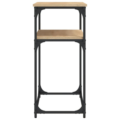 vidaXL Console Table Sonoma Oak 100x35.5x75 cm Engineered Wood