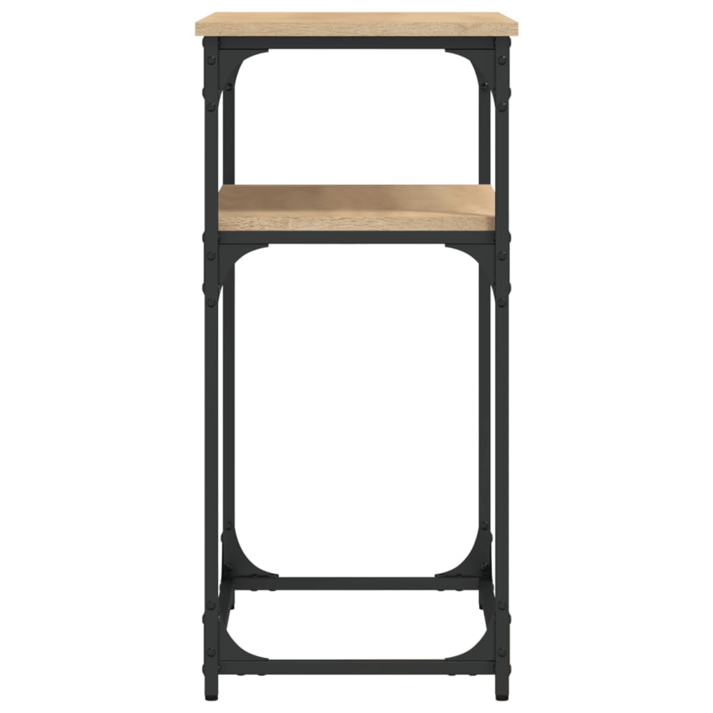 vidaXL Console Table Sonoma Oak 75x35.5x75 cm Engineered Wood