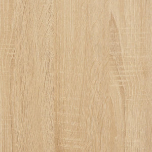 vidaXL Console Table Sonoma Oak 75x35.5x75 cm Engineered Wood