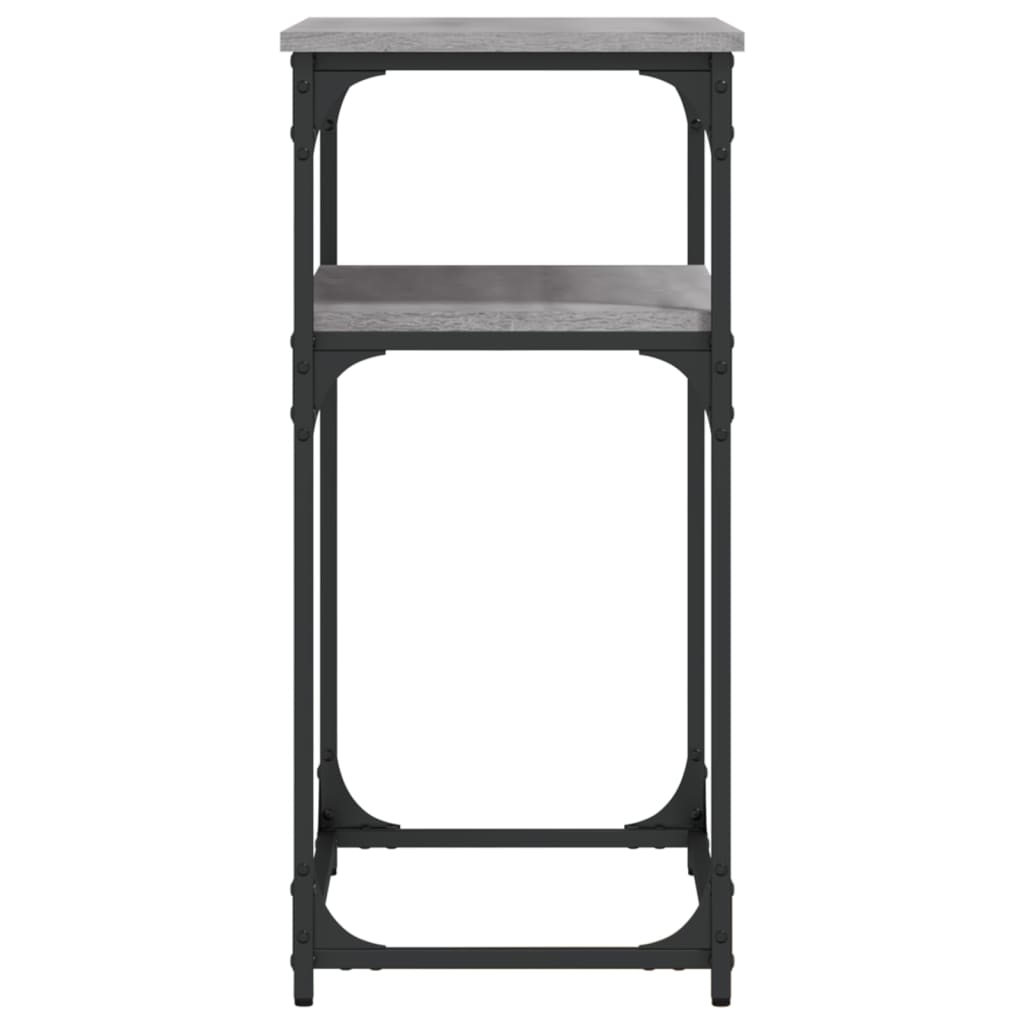 vidaXL Console Table Grey Sonoma 75x35.5x75 cm Engineered Wood