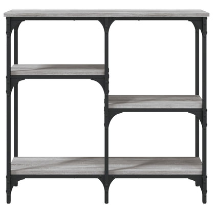 vidaXL Console Table Grey Sonoma 80x29x75 cm Engineered Wood