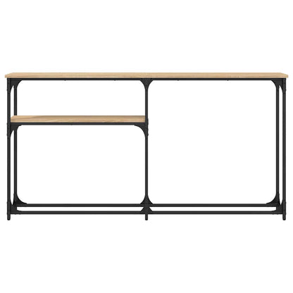 vidaXL Console Table Sonoma Oak 145x22,5x75 cm Engineered Wood