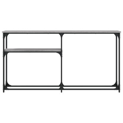 vidaXL Console Table Grey Sonoma 145x22,5x75 cm Engineered Wood