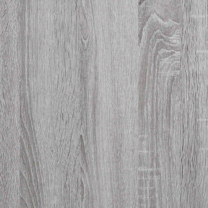 vidaXL Console Table Grey Sonoma 200x29x75 cm Engineered Wood