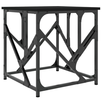 vidaXL Coffee Table Black 45x45x47,5 cm Engineered Wood