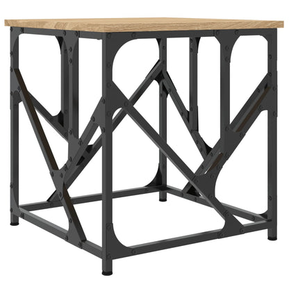vidaXL Coffee Table Sonoma Oak 45x45x47,5 cm Engineered Wood